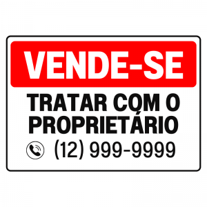 Placa De PVC Adesivada - 3mm Em Niterói